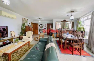 Apartamento com 3 dormitórios à venda, 177 m² por r$ 1.270.000,00 - gonzaga - santos/sp