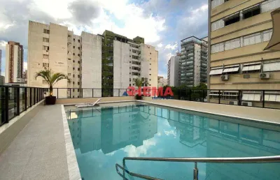 Cobertura com 4 dormitórios à venda, 320 m² por r$ 5.500.000,00 - josé menino - santos/sp