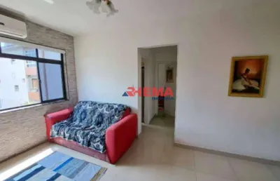 Apartamento com 2 dormitórios à venda, 85 m² por r$ 508.000,00 - aparecida - santos/sp