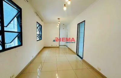 Apartamento com 1 dormitório à venda, 42 m² por r$ 369.000,00 - aparecida - santos/sp
