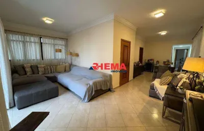Apartamento com 4 dormitórios à venda, 189 m² por r$ 1.900.000,00 - aparecida - santos/sp