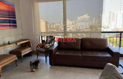 Apartamento com 3 dormitórios à venda, 150 m² por r$ 2.550.000,00 - embaré - santos/sp