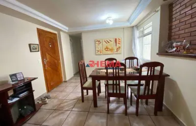 Apartamento com 2 dormitórios à venda, 56 m² por r$ 520.000,00 - pompéia - santos/sp