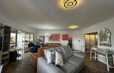 Apartamento com 3 dormitórios à venda, 185 m² por r$ 2.100.000,00 - aparecida - santos/sp