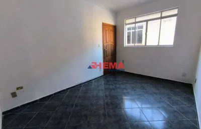 Apartamento com 2 dormitórios à venda, 51 m² por r$ 370.000,00 - embaré - santos/sp