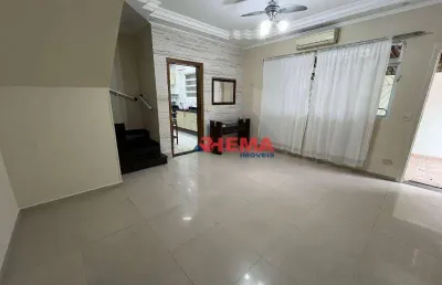 Casa com 3 dormitórios à venda, 100 m² por r$ 1.700.000,00 - aparecida - santos/sp