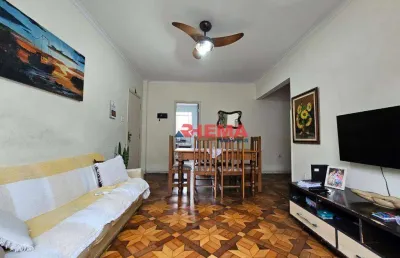 Apartamento com 3 dormitórios à venda, 86 m² por r$ 520.000,00 - campo grande - santos/sp