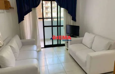 Apartamento com 2 dormitórios para alugar, 70 m² por r$ 4.380,01/mês - pompéia - santos/sp