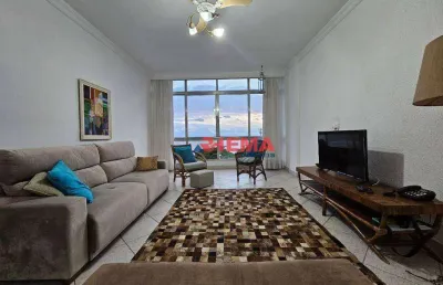Apartamento com 2 dormitórios à venda, 100 m² por r$ 1.100.000,00 - embaré - santos/sp