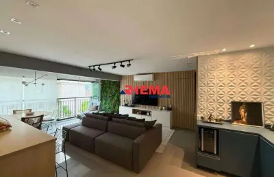 Apartamento com 2 dormitórios à venda, 84 m² por r$ 870.000,00 - marapé - santos/sp