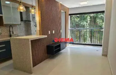 Apartamento com 2 dormitórios à venda, 63 m² por r$ 752.000,00 - marapé - santos/sp