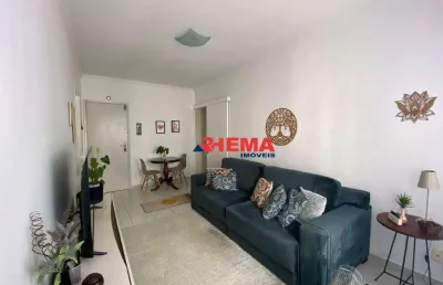 Apartamento com 1 dormitório à venda, 54 m² por r$ 420.000,00 - embaré - santos/sp