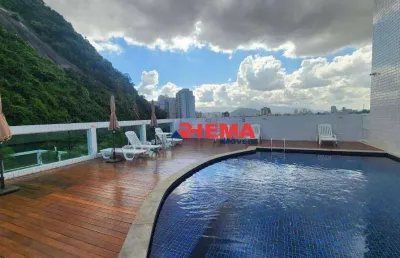 Apartamento com 2 dormitórios para alugar, 68 m² por r$ 4.000,02/mês - marapé - santos/sp