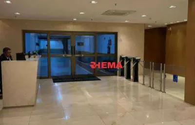 Sala para alugar, 40 m² por r$ 2.200,01/mês - valongo - santos/sp