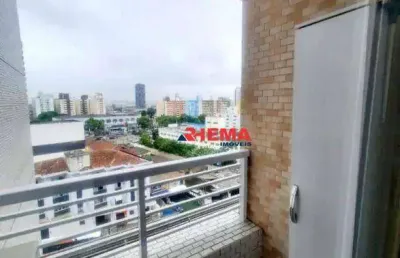 Conjunto para alugar, 42 m² por r$ 3.000,01/mês - vila matias - santos/sp