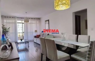 Apartamento com 3 dormitórios à venda, 147 m² por r$ 950.000,00 - ponta da praia - santos/sp