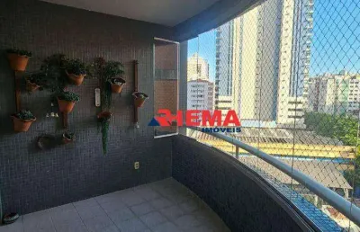 Apartamento com 4 dormitórios para alugar, 202 m² por r$ 10.030,00/mês - pompéia - santos/sp