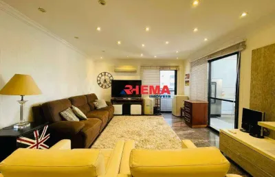 Cobertura com 3 dormitórios à venda, 227 m² por r$ 1.690.000,00 - ponta da praia - santos/sp