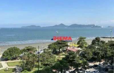 Apartamento com 1 dormitório à venda, 51 m² por r$ 555.000,00 - aparecida - santos/sp