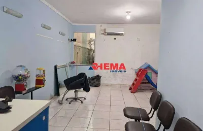 Casa com 3 dormitórios para alugar, 85 m² por r$ 4.500,02/mês - aparecida - santos/sp