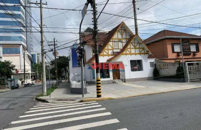 Sobrado para alugar, 256 m² por r$ 24.000,02 - aparecida - santos/sp