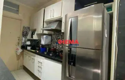 Kitnet com 1 dormitório à venda, 30 m² por r$ 330.000,00 - embaré - santos/sp