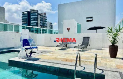 Apartamento com 2 dormitórios à venda, 73 m² por r$ 910.000,00 - embaré - santos/sp