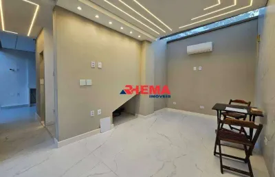 Sobrado com 4 dormitórios à venda, 220 m² por r$ 3.200.000,00 - campo grande - santos/sp
