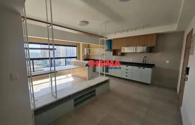 Apartamento com 2 dormitórios para alugar, 65 m² por r$ 5.528,00/mês - ponta da praia - santos/sp
