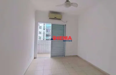 Sala living dividido para alugar, 40 m² por r$ 3.300/mês - gonzaga - santos/sp