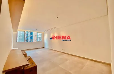 Apartamento com 3 dormitórios para alugar, 120 m² por r$ 9.374,17/mês - gonzaga - santos/sp
