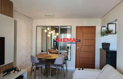 Apartamento dois dormittóriross c/ suíitte e sacada no campo grande