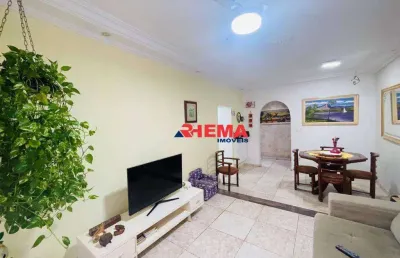 Apartamento com 2 dormitórios para alugar, 75 m² por r$ 3.800,01/mês - embaré - santos/sp