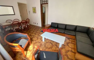 Apartamento com 2 dormitórios à venda, 118 m² por r$ 540.000,00 - gonzaga - santos/sp