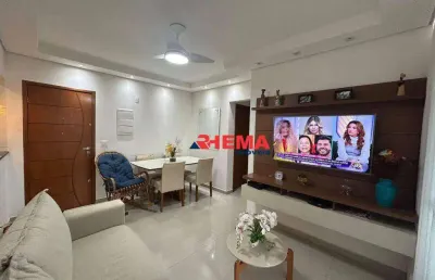 Apartamento com 2 quartos à venda na Avenida Doutor Bernardino de Campos, Campo Grande, Santos