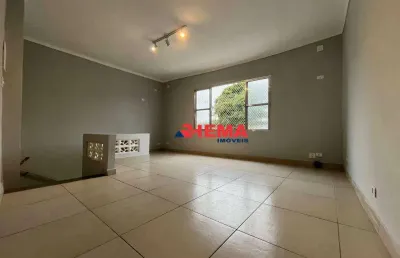 Sobrado com 2 dormitórios para alugar, 130 m² por r$ 3.500,01/ano - vila mathias - santos/sp
