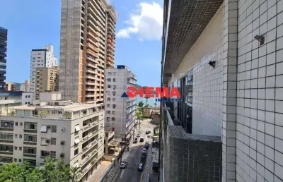 Apartamento com 3 dormitórios para alugar, 122 m² por r$ 6.000/mês - ponta da praia - santos/sp