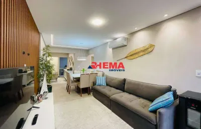 Apartamento com 2 dormitórios à venda, 95 m² por r$ 1.190.000,00 - aparecida - santos/sp