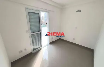 Apartamento para alugar, 54 m² por r$ 5.000,02/ano - embaré - santos/sp