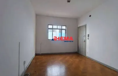 Apartamento com 2 dormitórios à venda, 65 m² por r$ 430.000,00 - aparecida - santos/sp