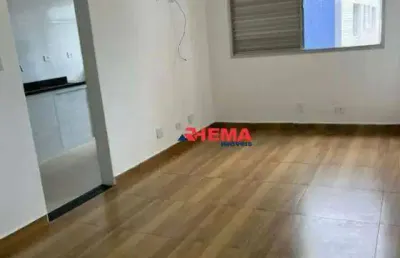 Sala living para alugar, 40 m² por r$ 2.200/mês - centro - são vicente/sp