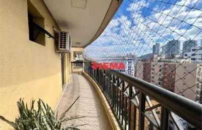 Apartamento com 2 dormitórios para alugar, 106 m² por r$ 6.001,00/mês - ponta da praia - santos/sp