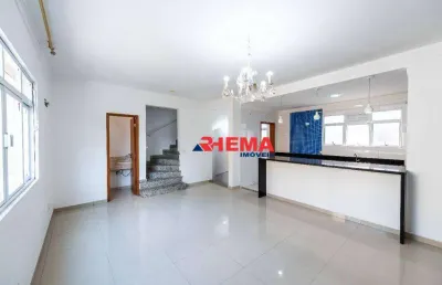 Sobrado com 3 dormitórios à venda, 136 m² por r$ 1.550.000,00 - gonzaga - santos/sp