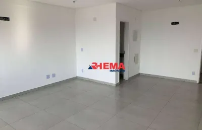 Sala para alugar, 42 m² por r$ 2.400,01/mês - vila matias - santos/sp
