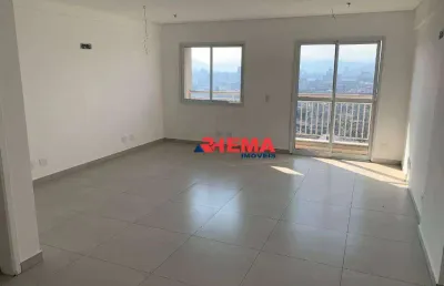 Sala para alugar, 42 m² por r$ 2.400,01/mês - vila matias - santos/sp