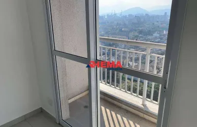 Sala para alugar, 42 m² por r$ 2.200,01/mês - vila matias - santos/sp