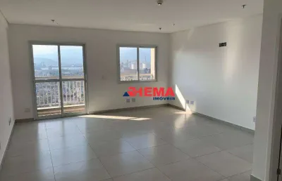 Sala para alugar, 42 m² por r$ 2.200,01/mês - vila matias - santos/sp