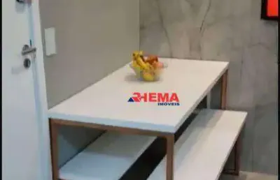 Apartamento para alugar, 40 m² por r$ 2.500,01/mês - castelo - santos/sp
