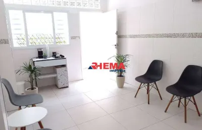 Casa comercial para alugar, 100 m² por r$ 3.400/ano - boqueirão - santos/sp