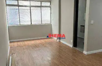Kitnet com 1 dormitório à venda, 37 m² por r$ 245.000,00 - boa vista - são vicente/sp